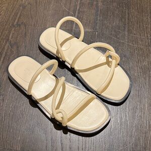 Zara Cream Sandals